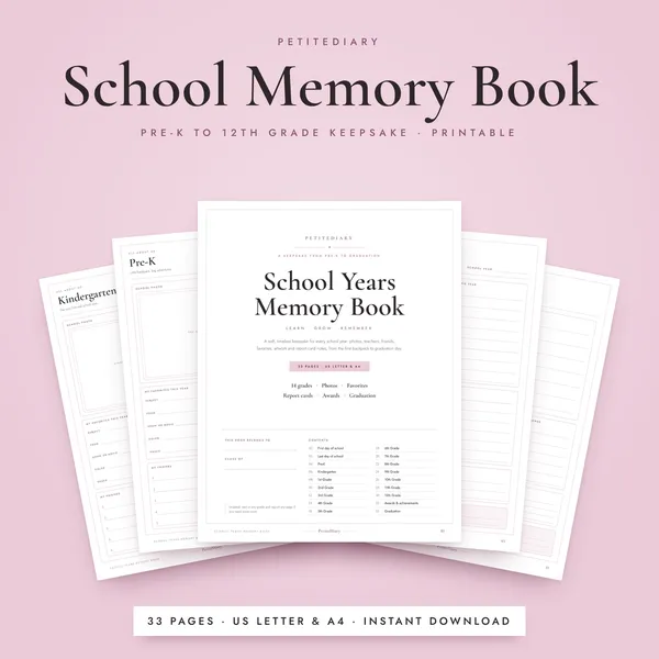 School Memory Book