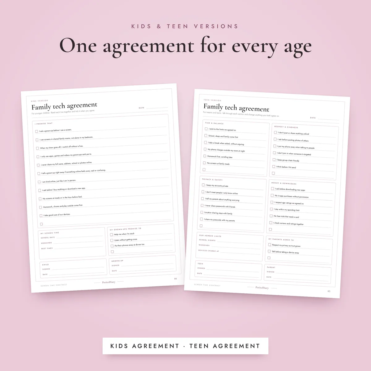 Screen Time Contract, image 4