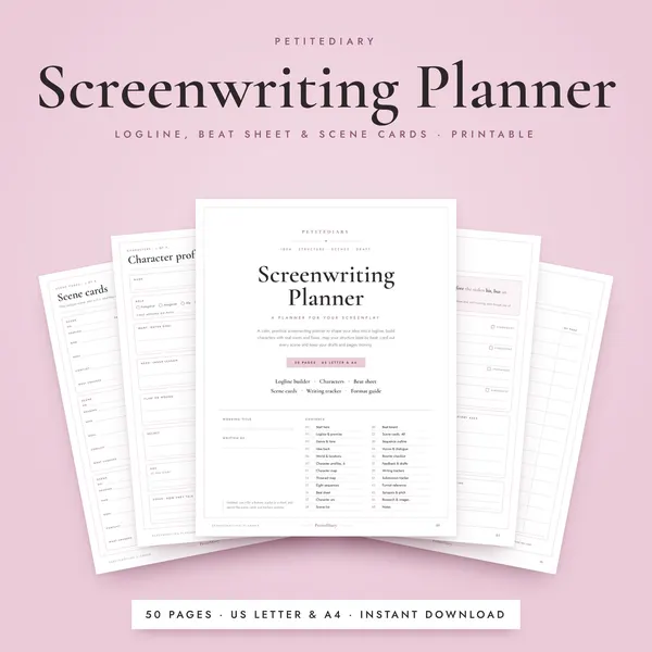 Screenwriting Planner
