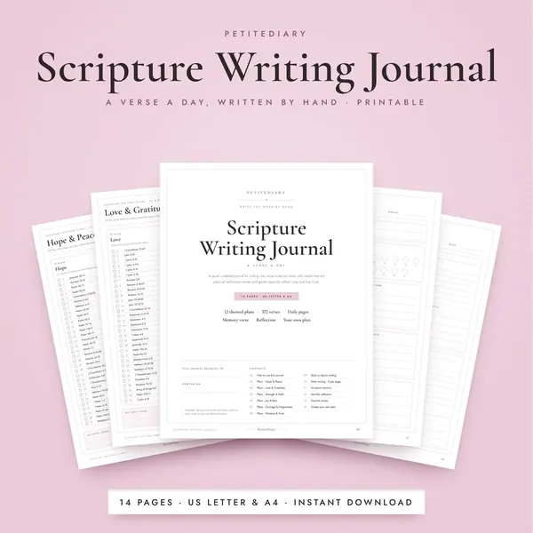 Scripture Writing Journal