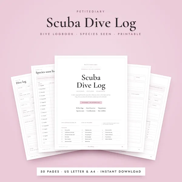 Scuba Dive Log