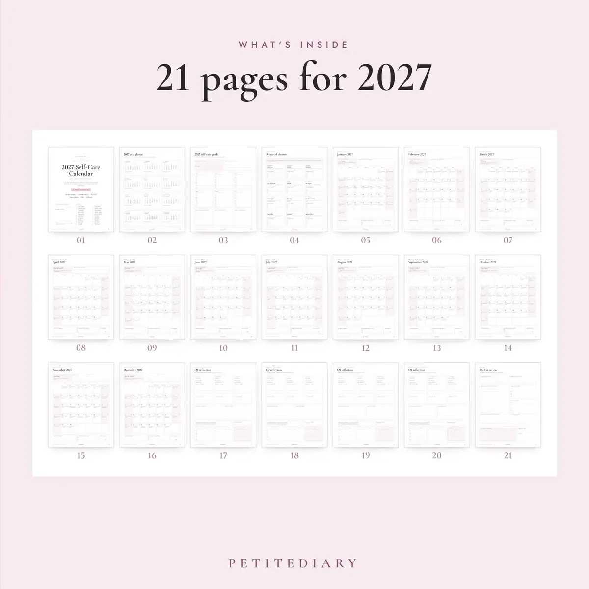 Self Care Calendar 2027, image 2