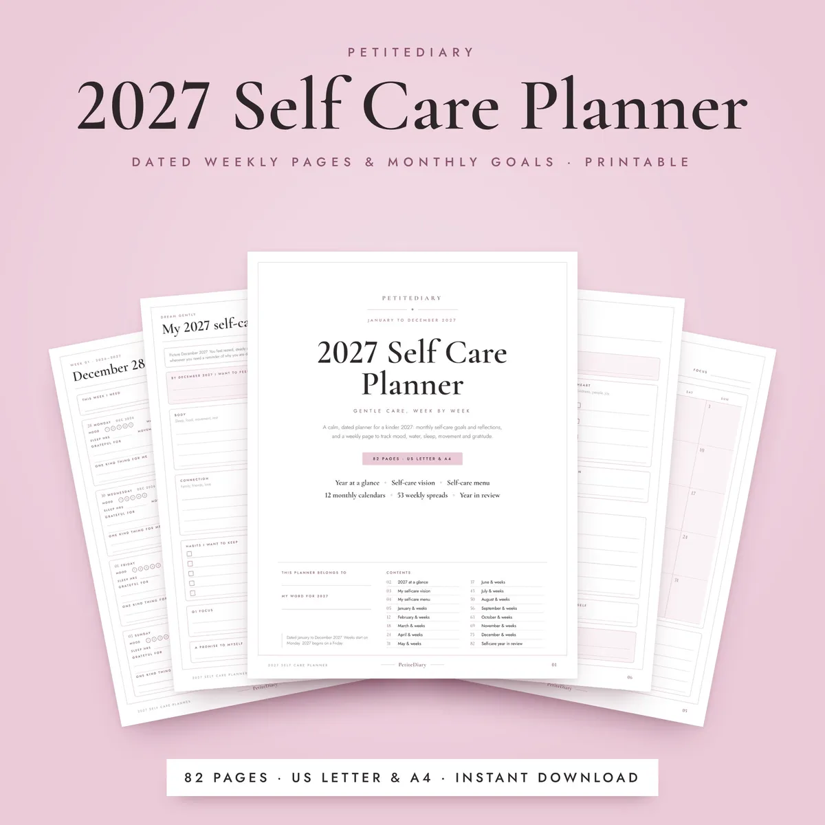 Self Care Planner 2027
