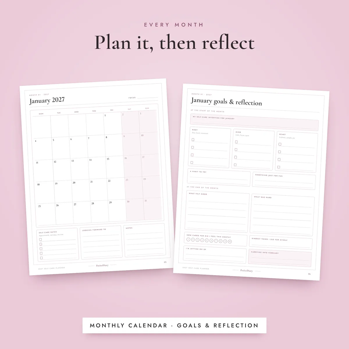 Self Care Planner 2027, image 4