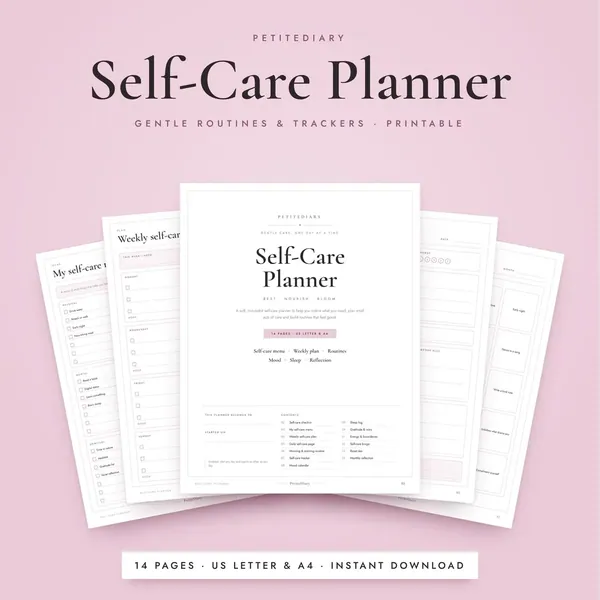 Self Care Planner for Women