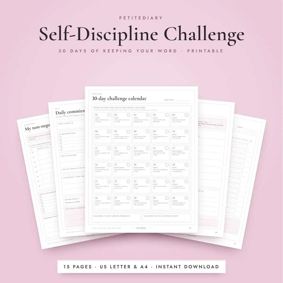 Self Discipline Challenge