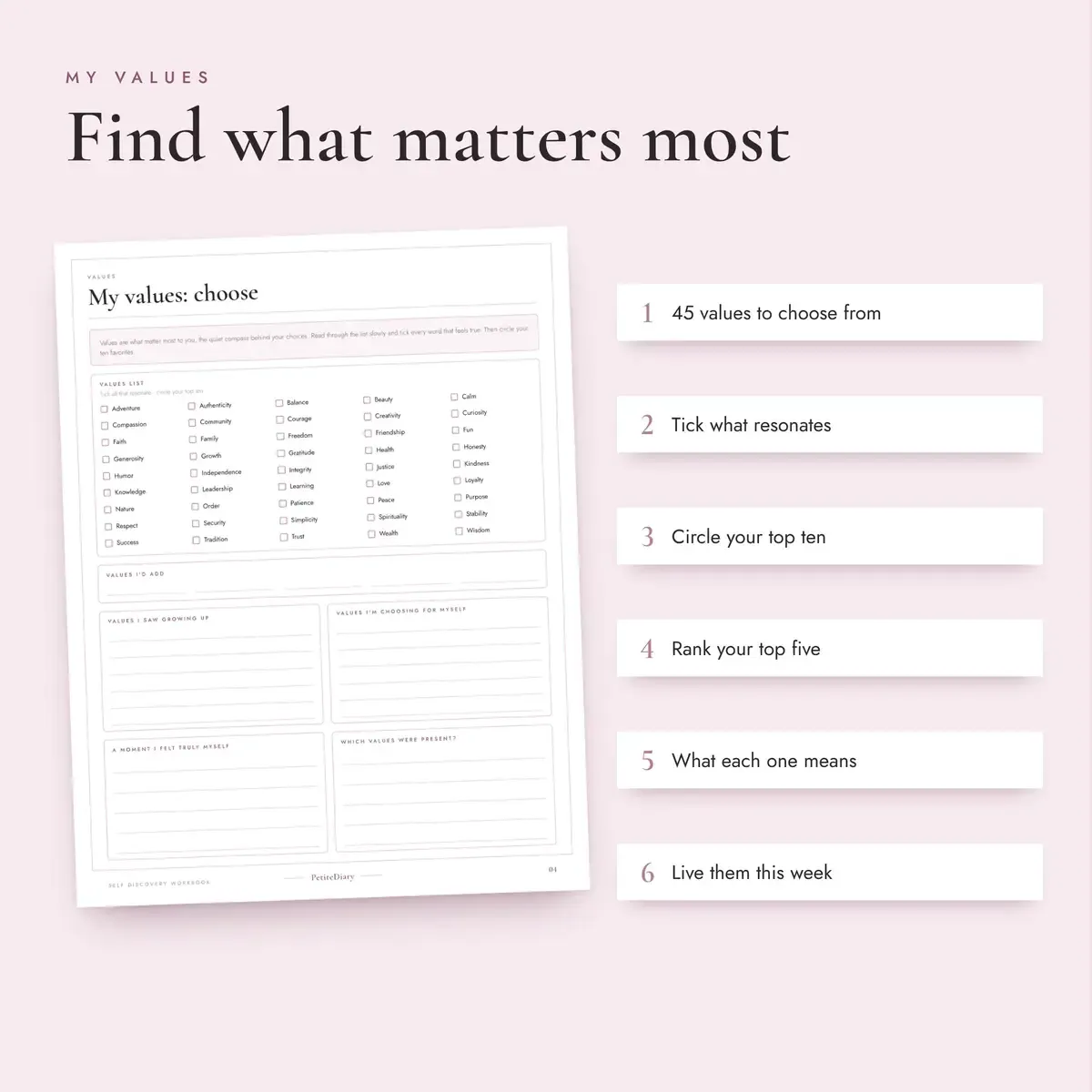 Self Discovery Workbook, image 3