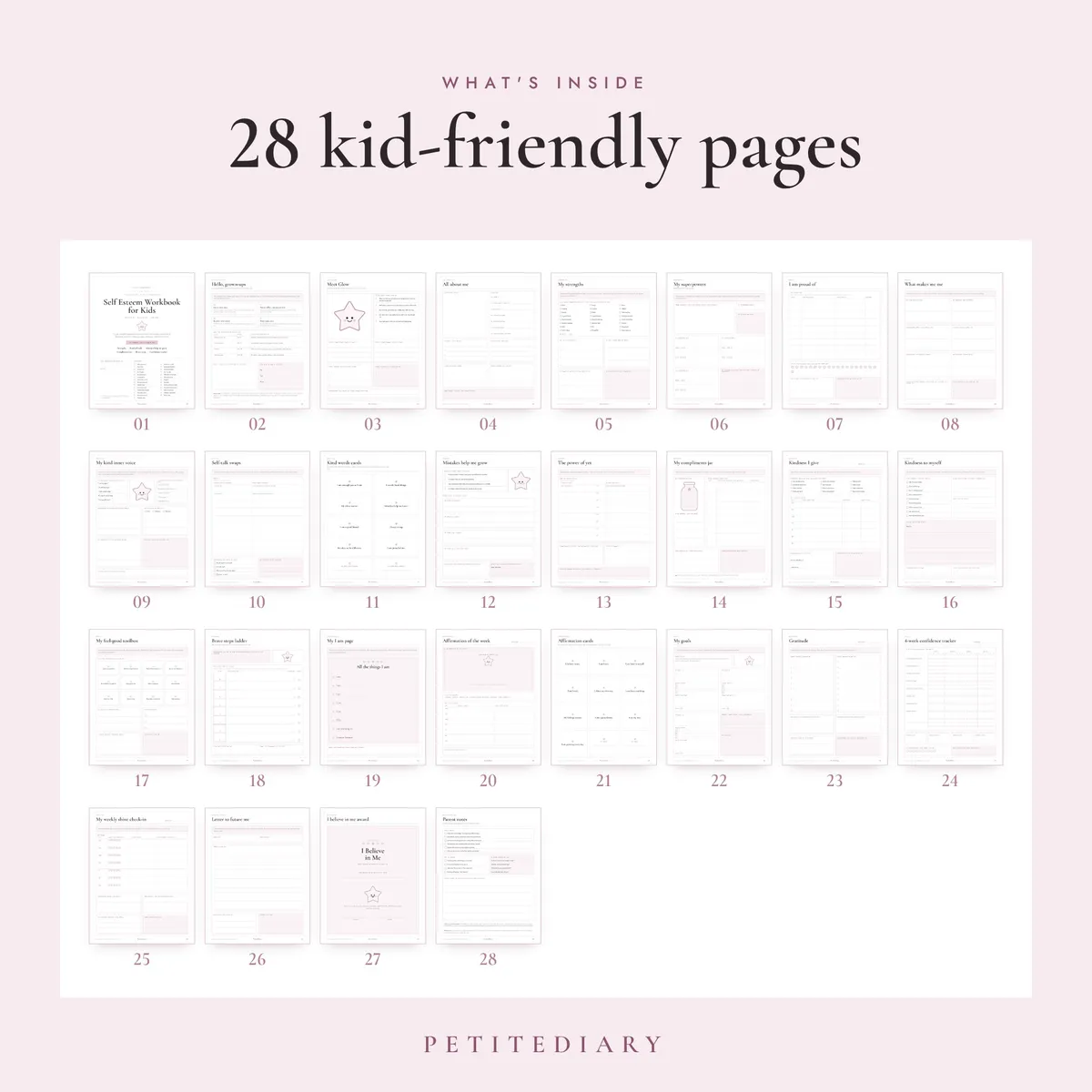 Self Esteem Workbook for Kids, image 2