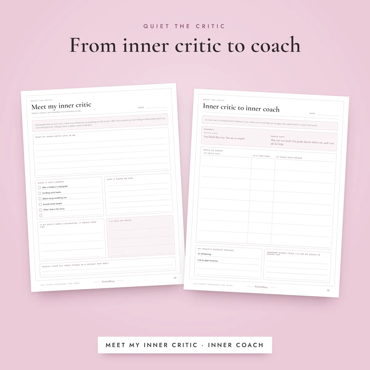 Self Esteem Workbook for Teens, image 4