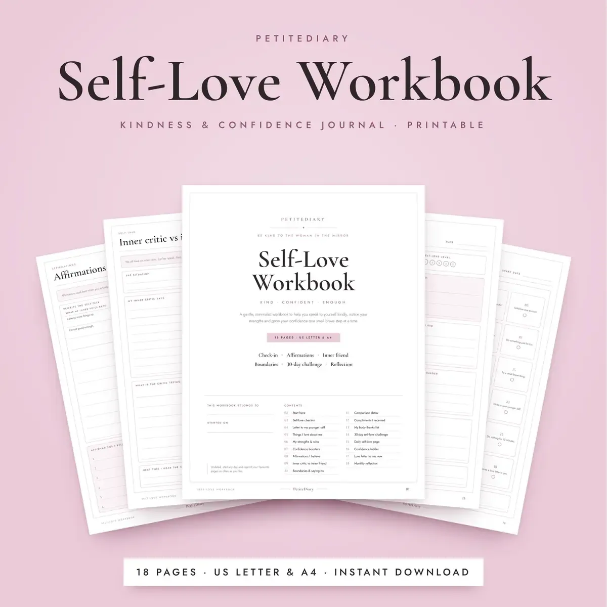 Self Love Workbook