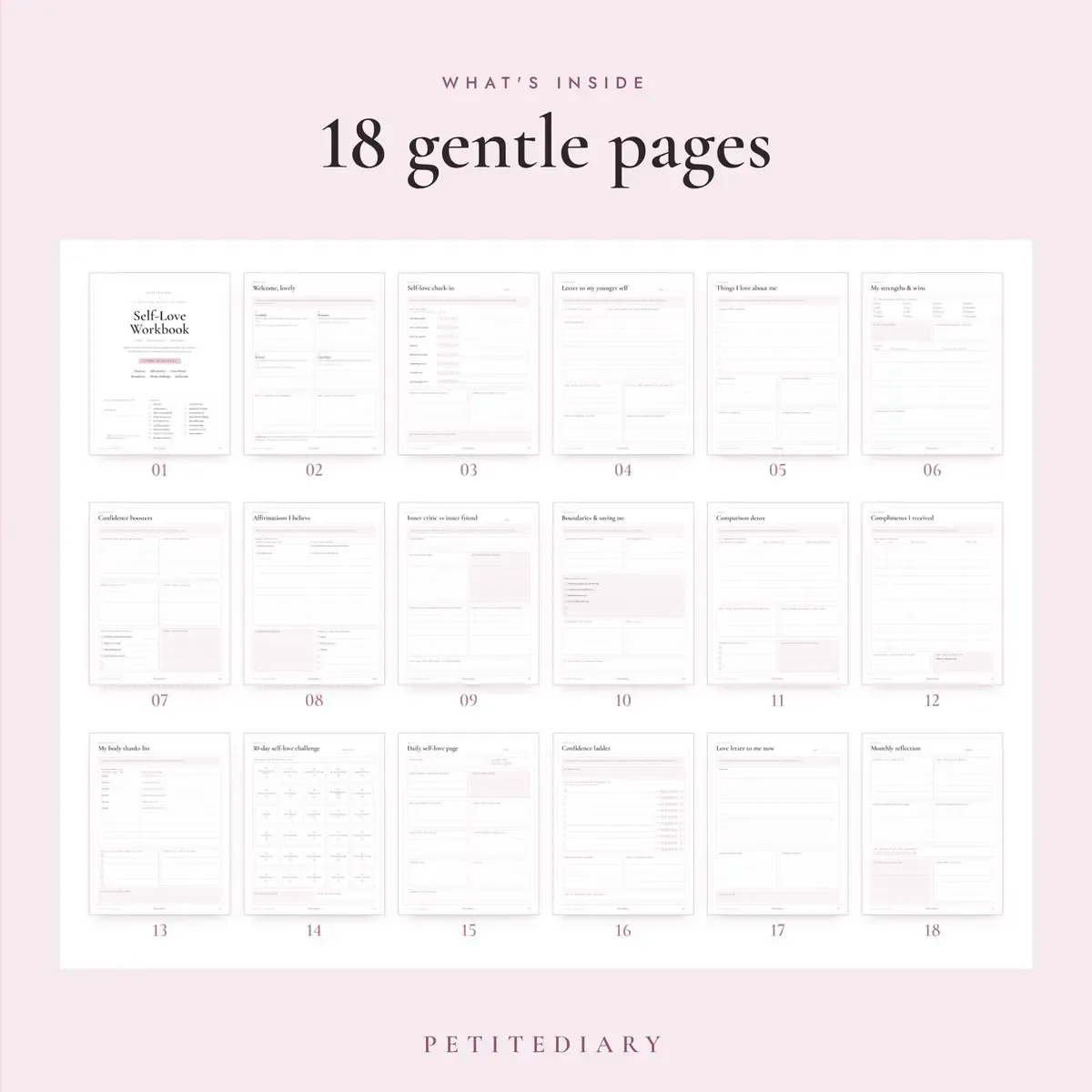 Self Love Workbook, image 2