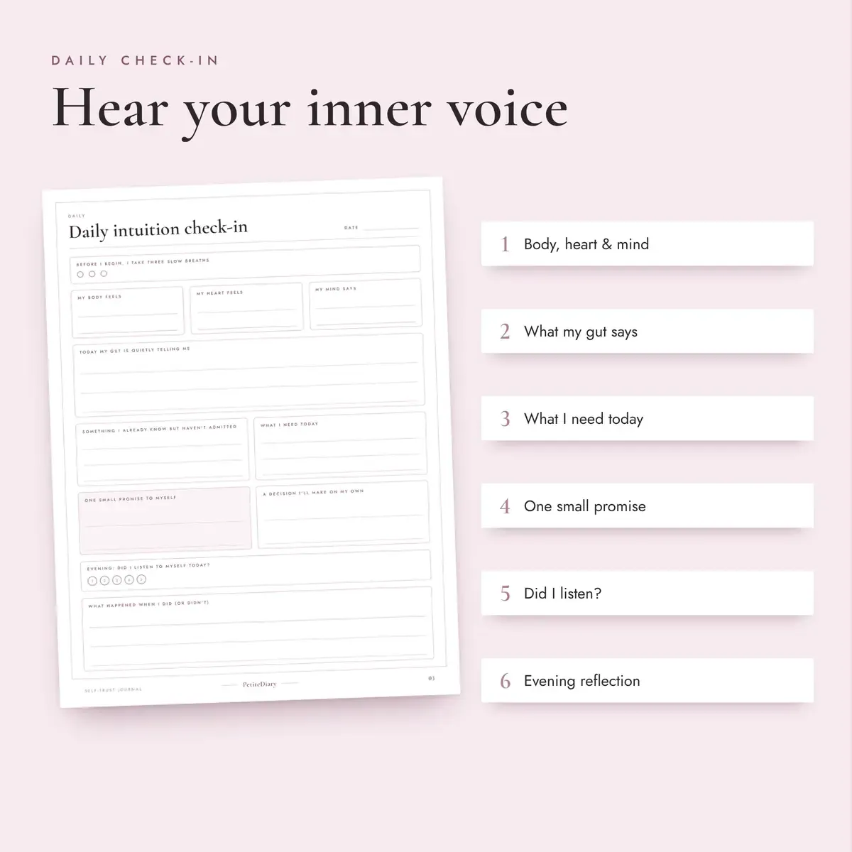 Self Trust Journal, image 3