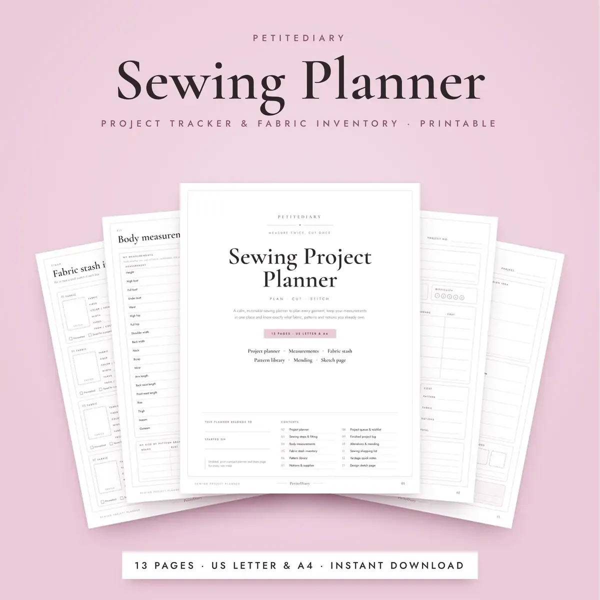 Sewing Planner