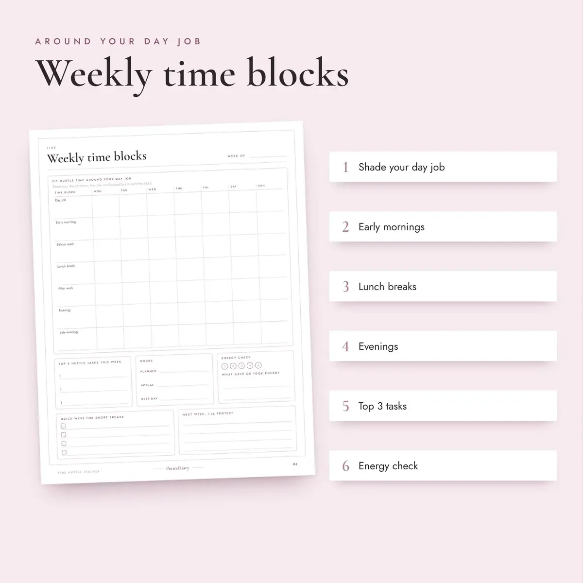 Side Hustle Planner, image 3
