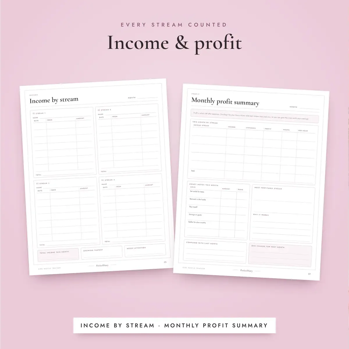 Side Hustle Planner, image 4