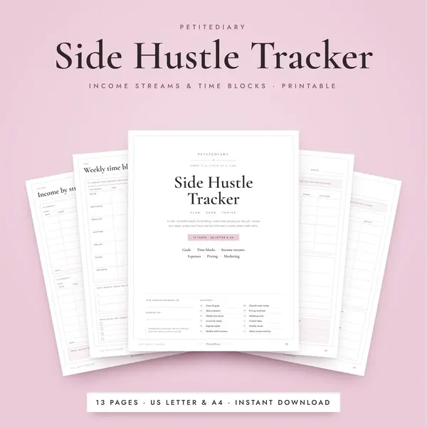 Side Hustle Planner