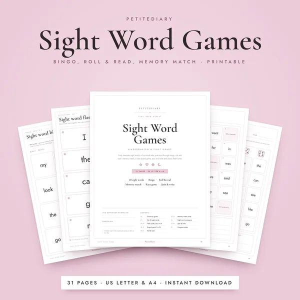 Sight Word Games