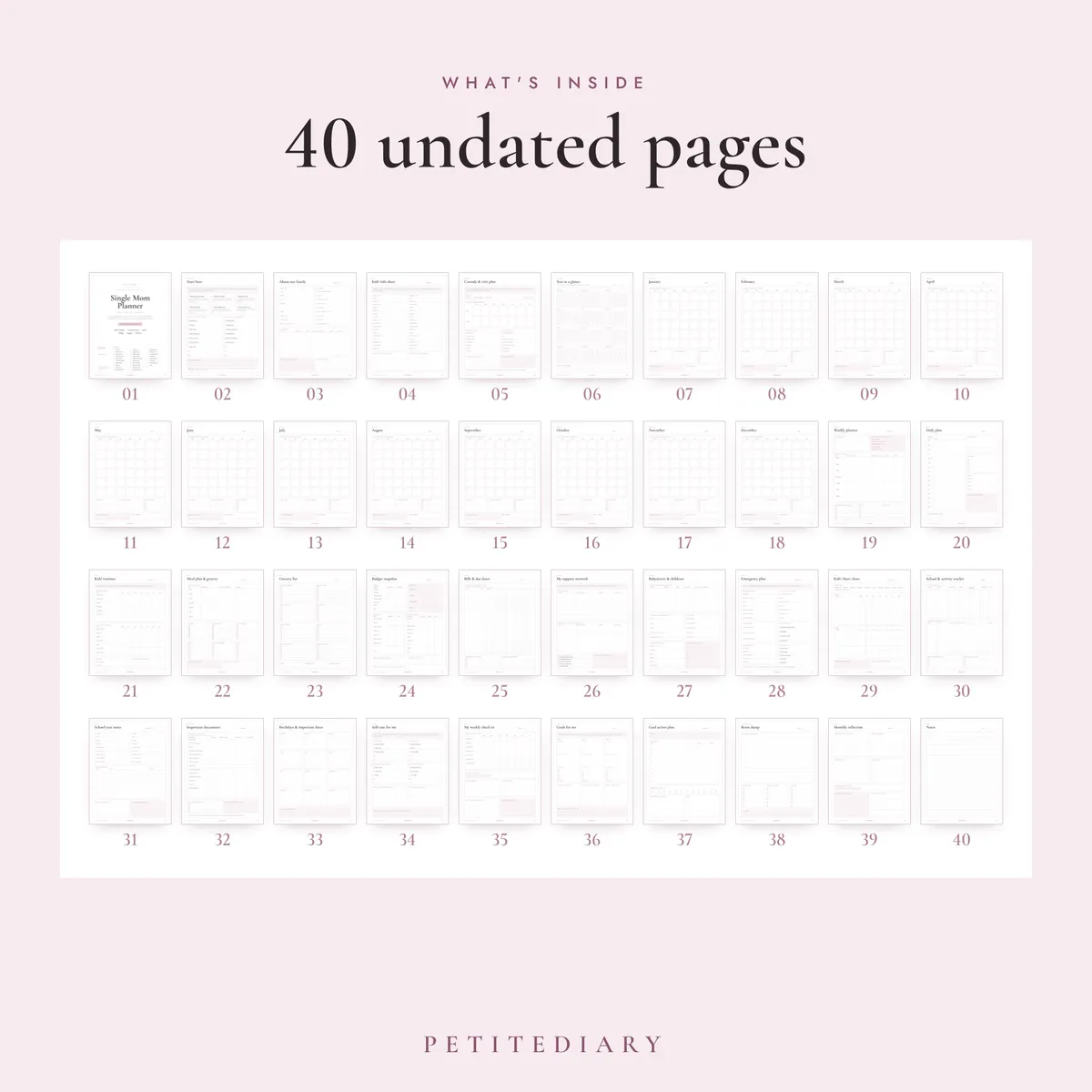 Single Mom Planner, image 2