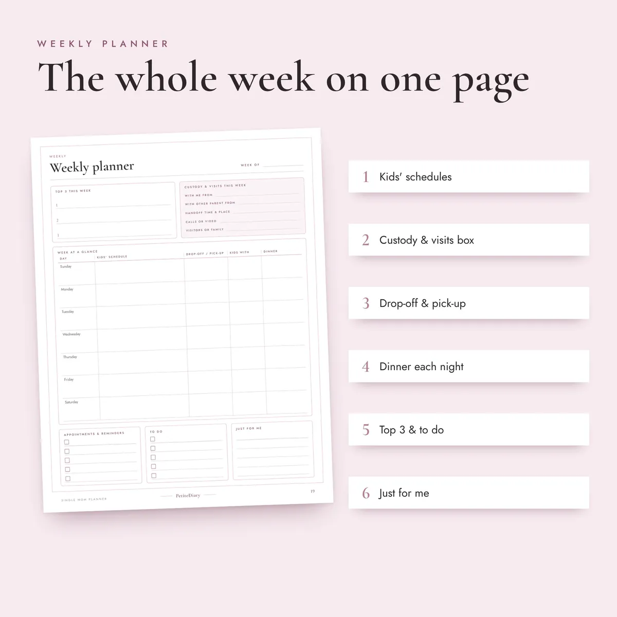 Single Mom Planner, image 3