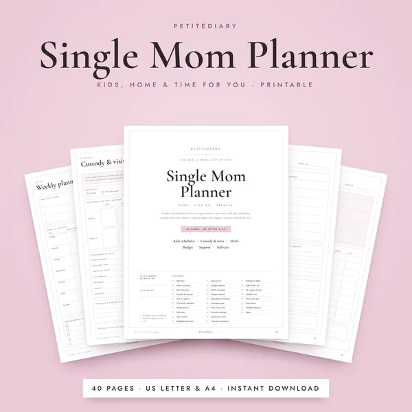 Single Mom Planner