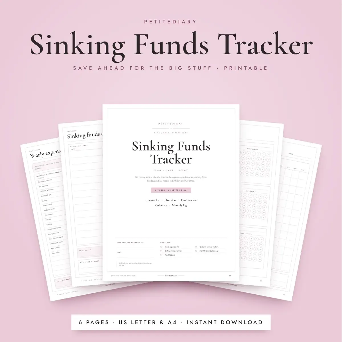 Sinking Funds Tracker