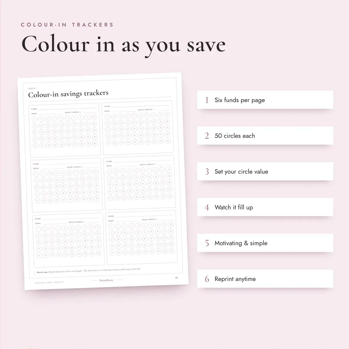 Sinking Funds Tracker, image 5