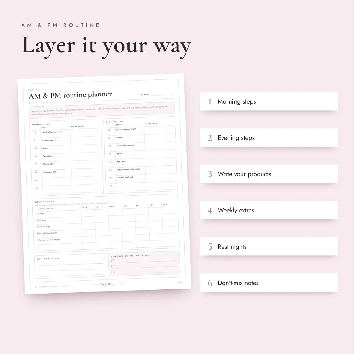 Skincare Tracker, image 3