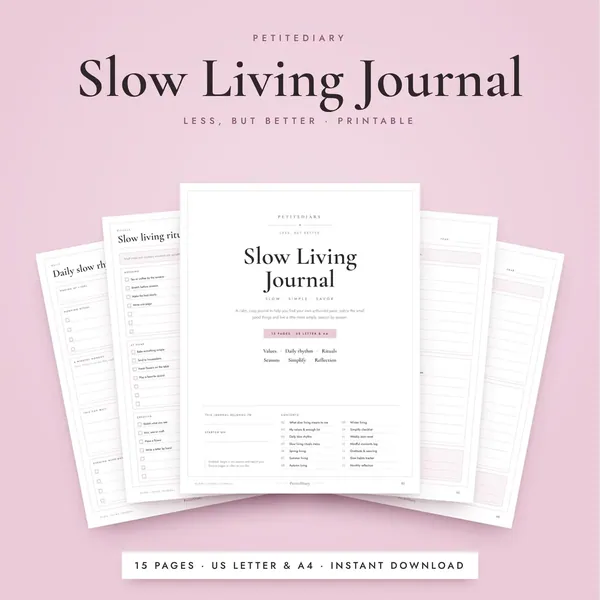 Slow Living Journal