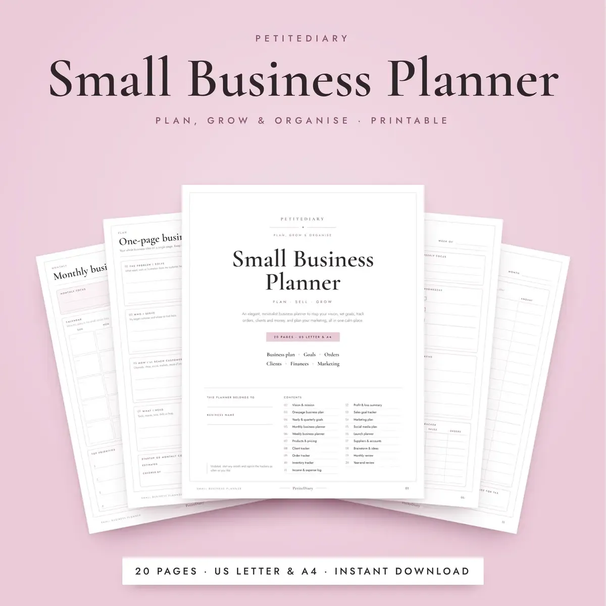 Small Business Planner
