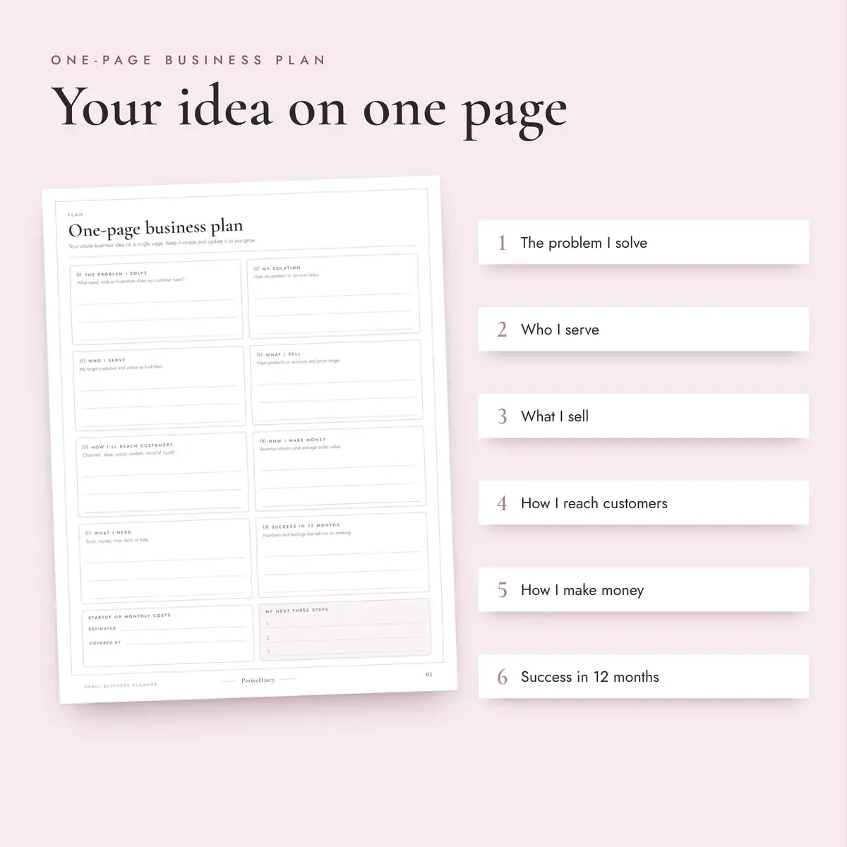 Small Business Planner, image 3