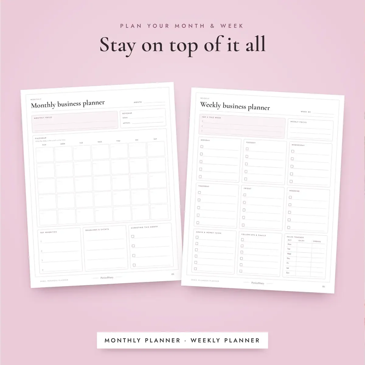Small Business Planner, image 4