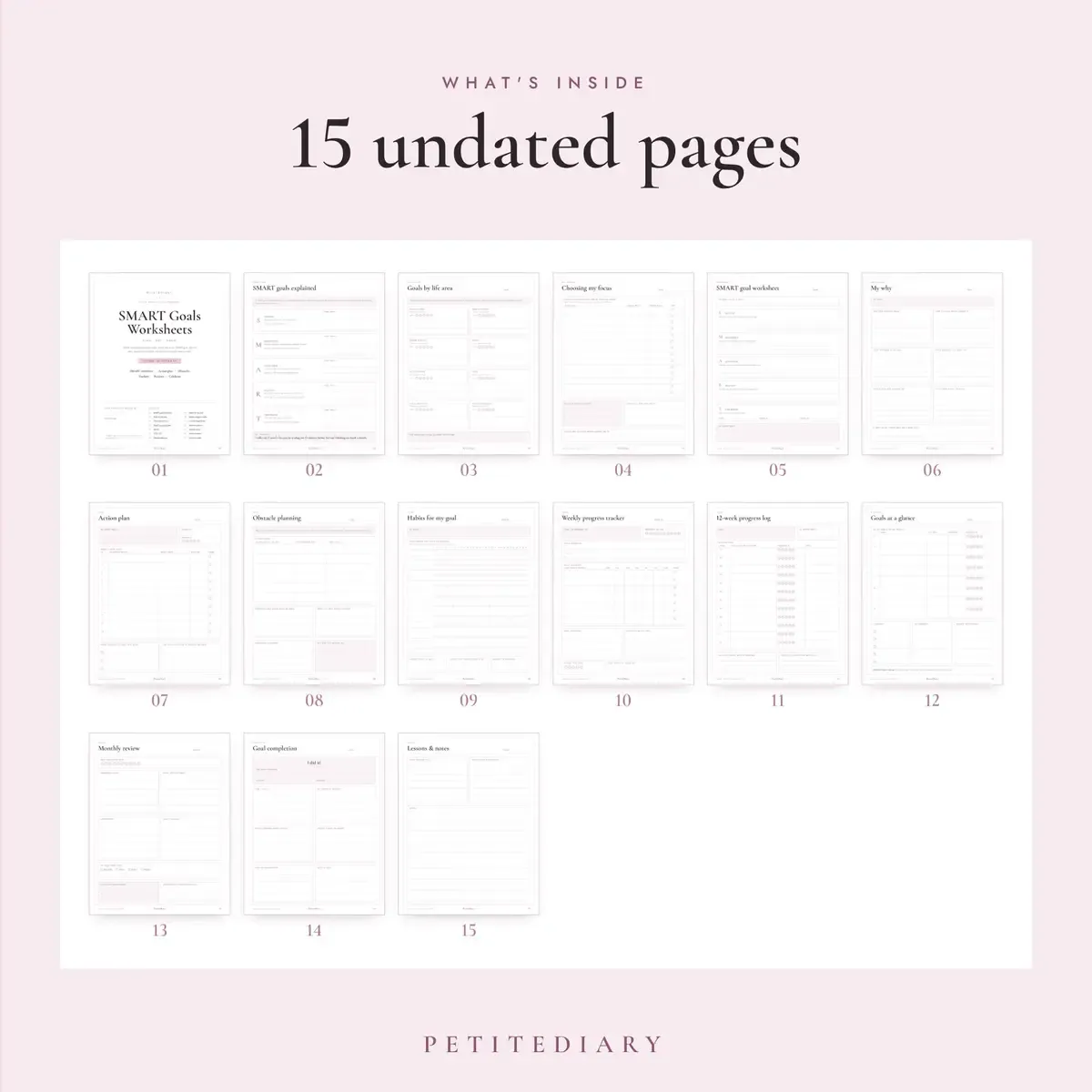 SMART Goals Worksheet, image 2