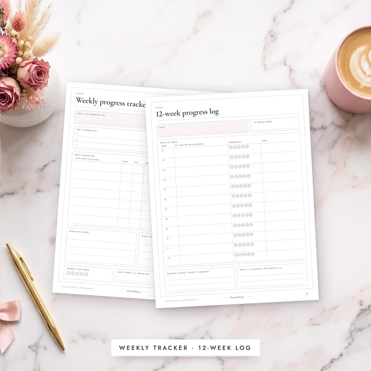 SMART Goals Worksheet, image 5
