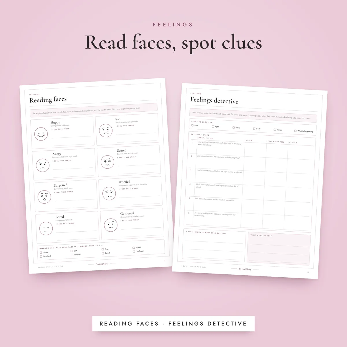 Social Skills Worksheets for Kids, image 4