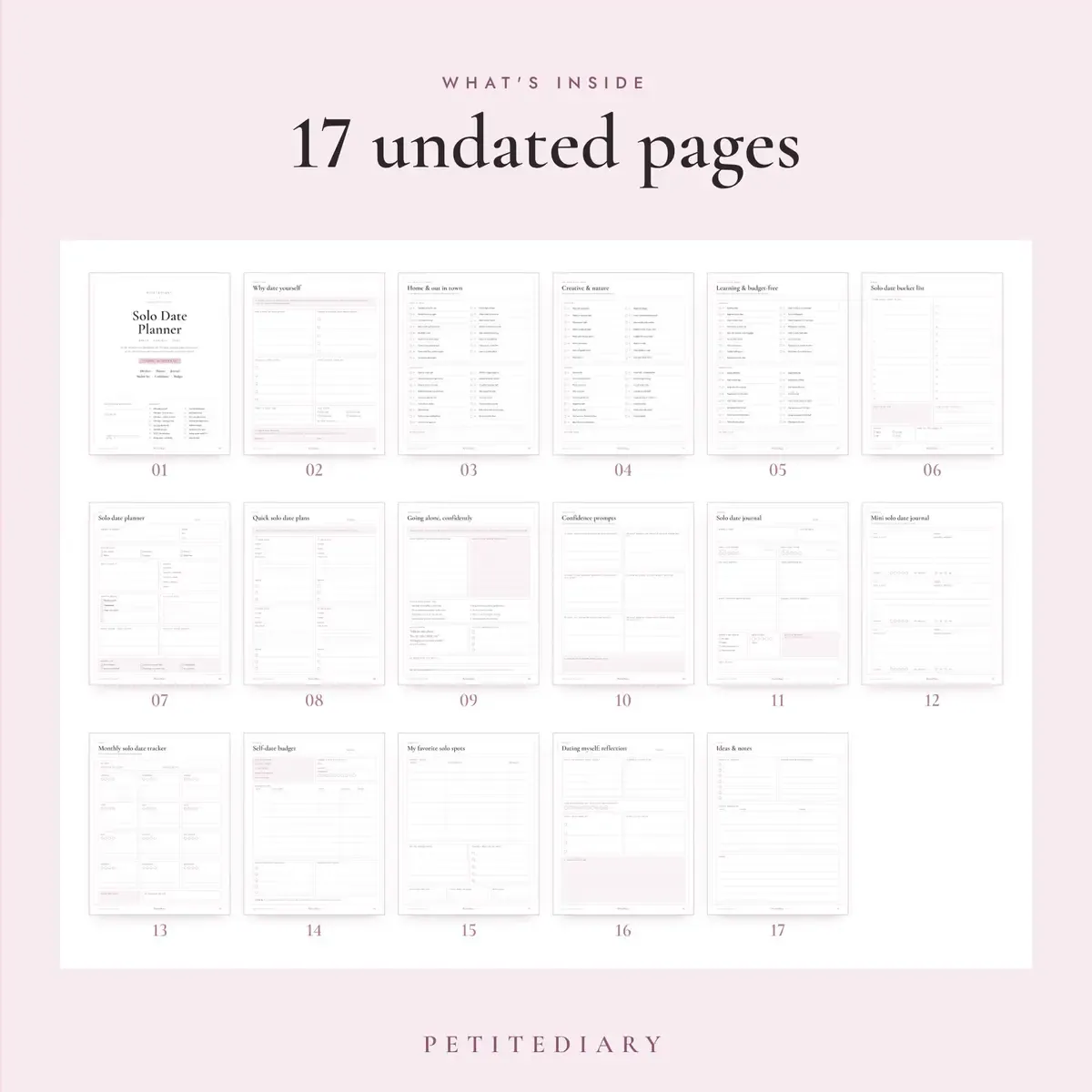 Solo Date Planner, image 2