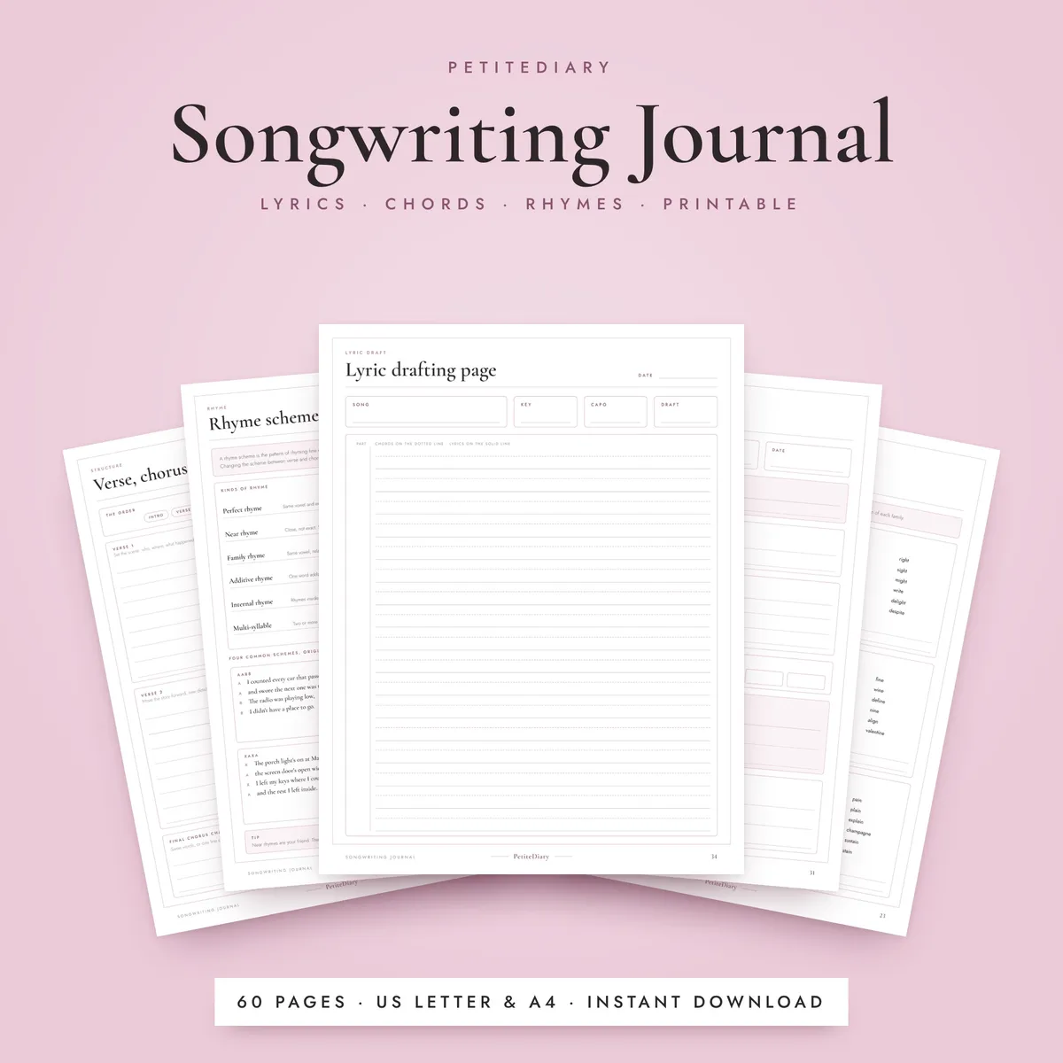 Songwriting Journal