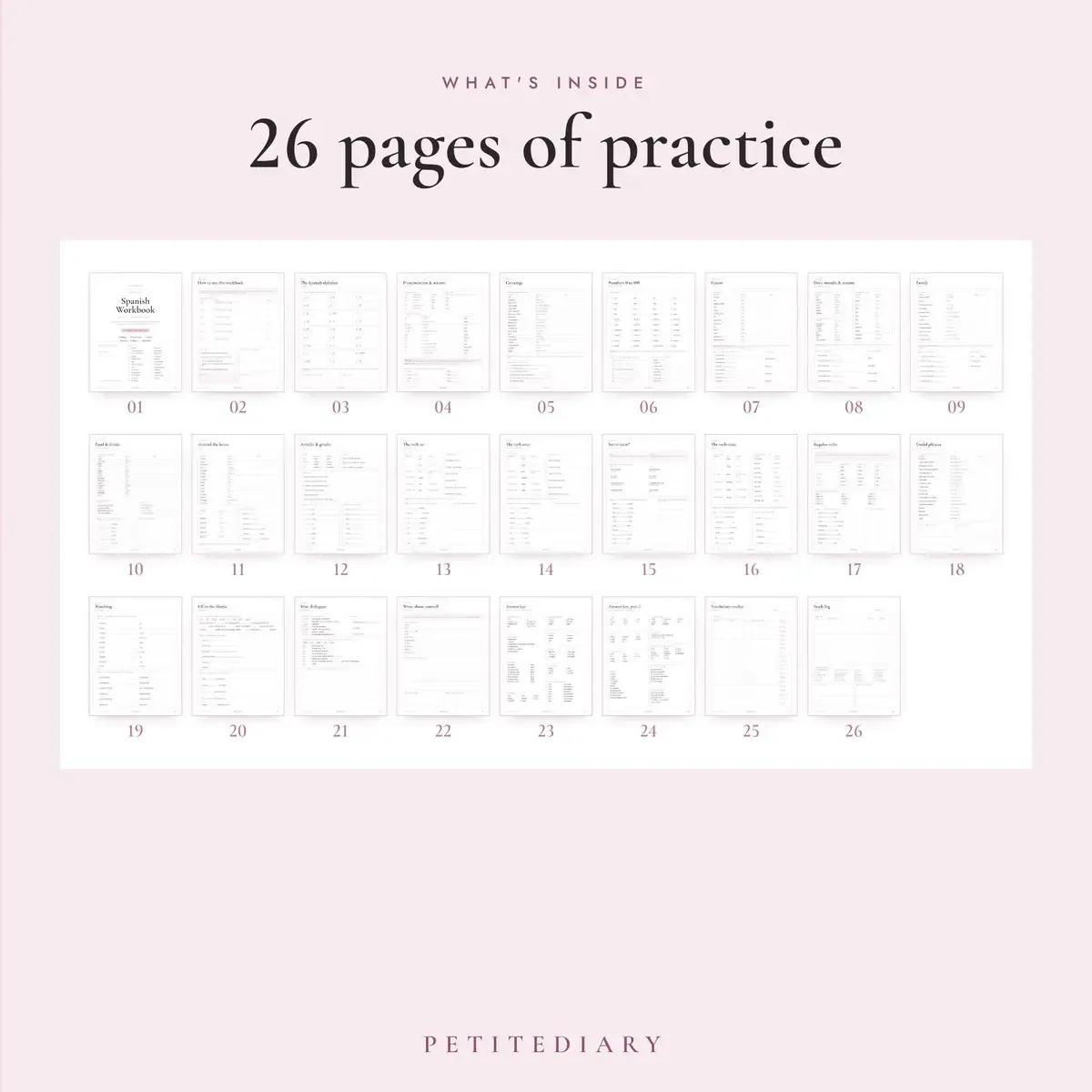 Spanish Workbook for Beginners, image 2