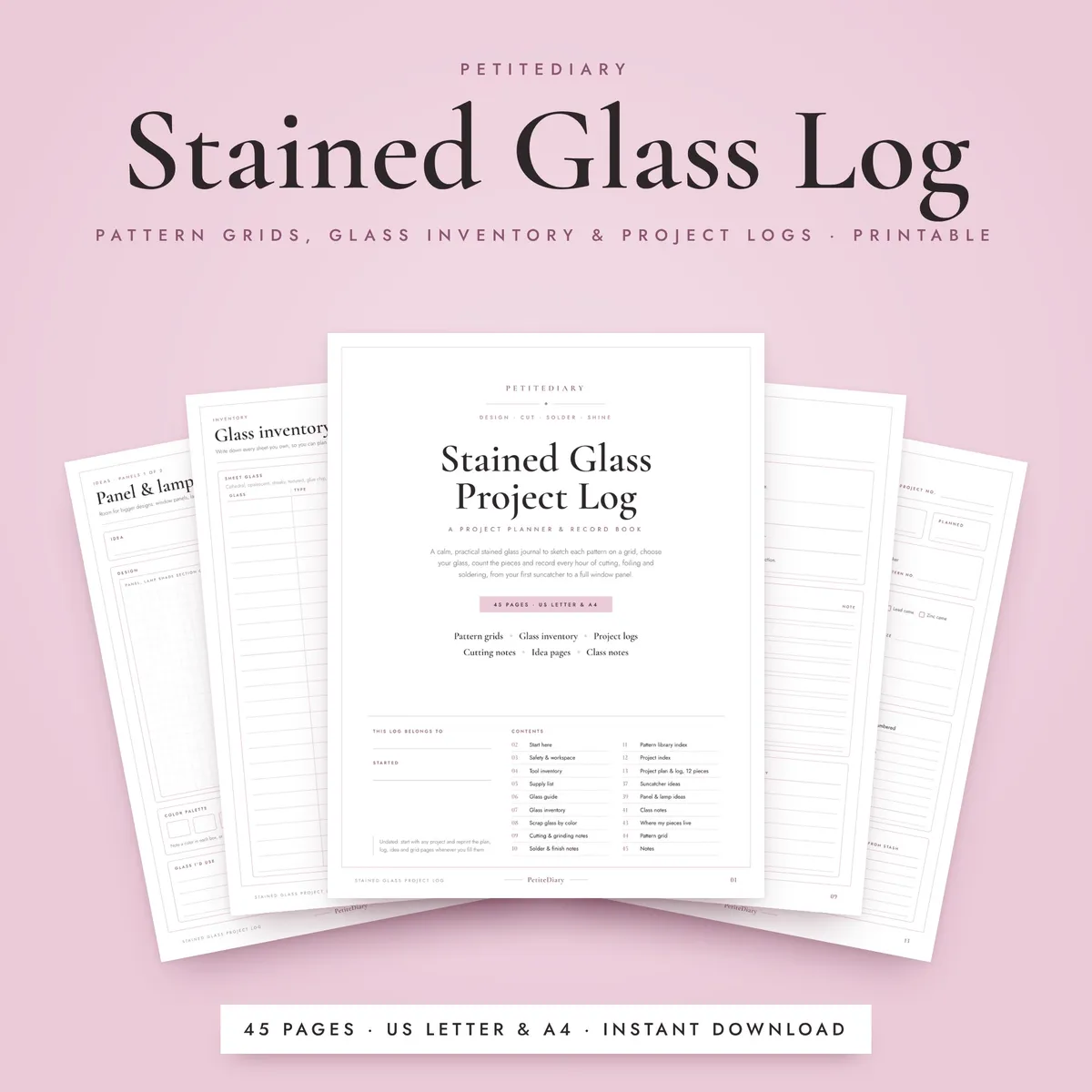 Stained Glass Project Log
