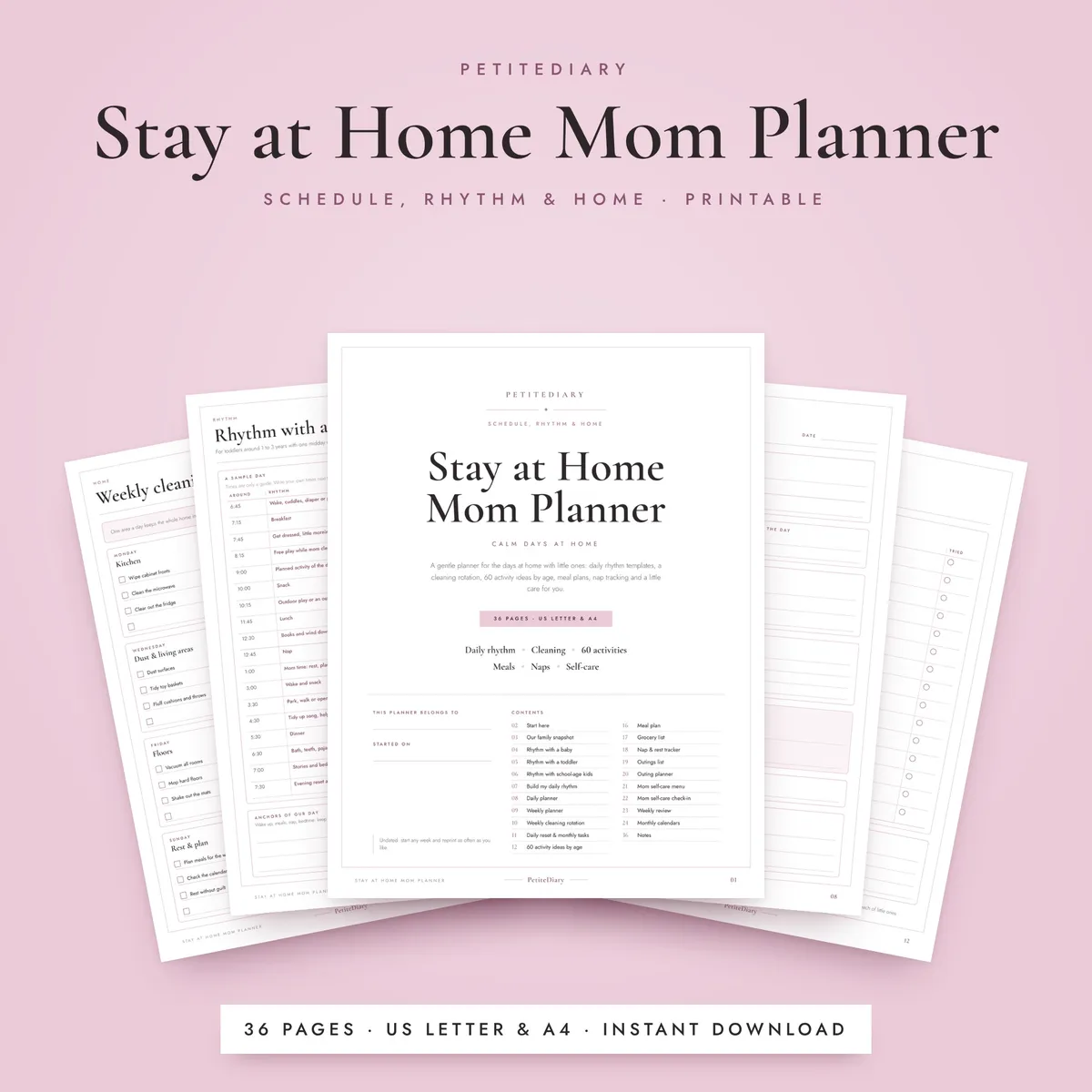 Stay at Home Mom Schedule