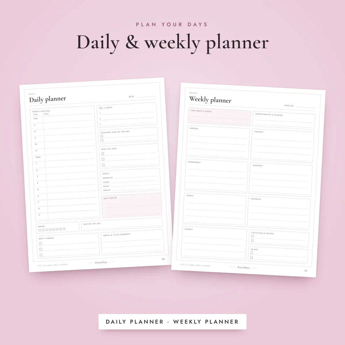 Stay at Home Mom Schedule, image 4