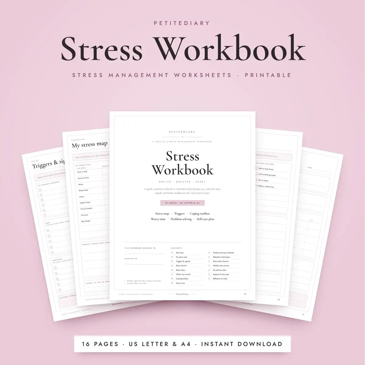 Stress Management Workbook