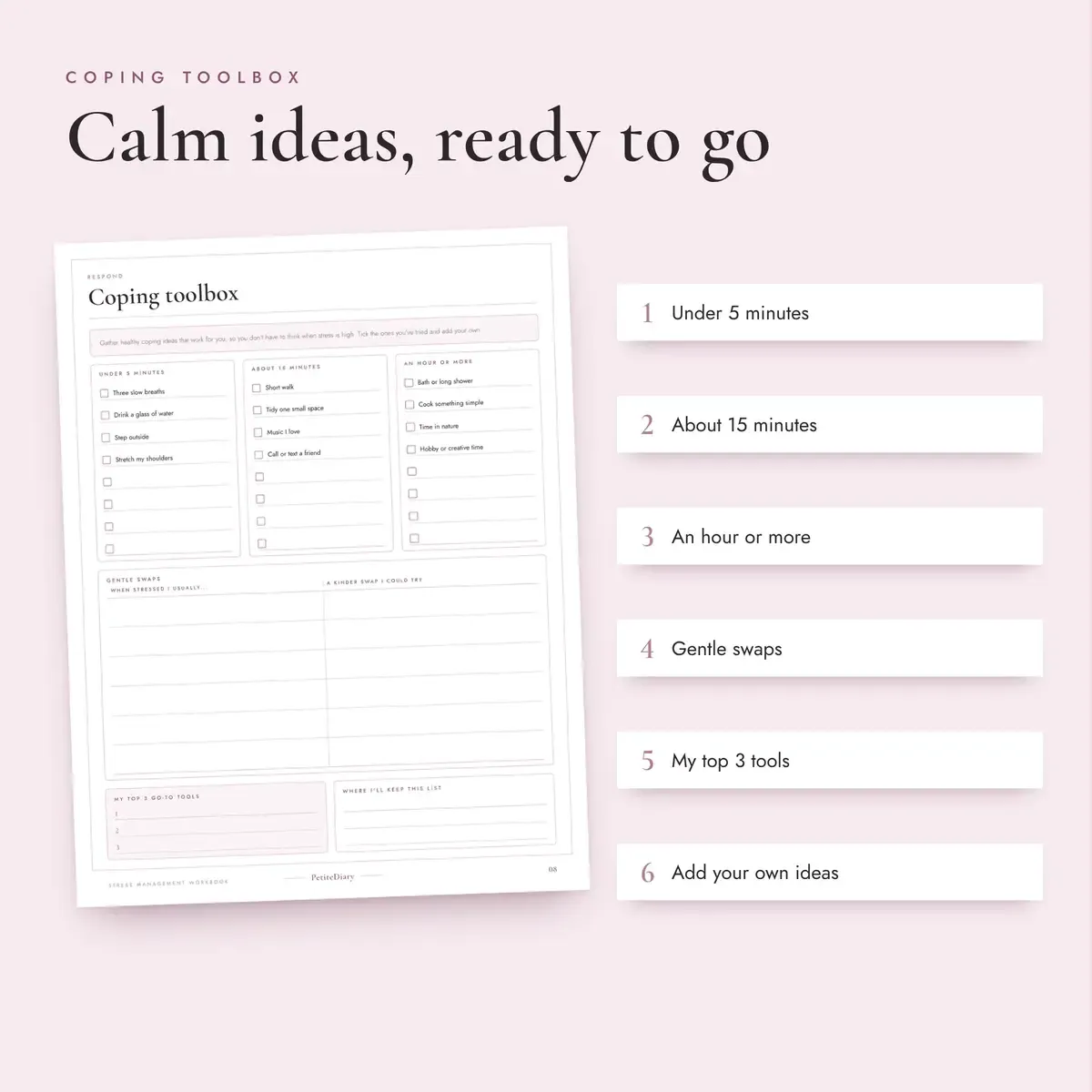 Stress Management Workbook, image 3