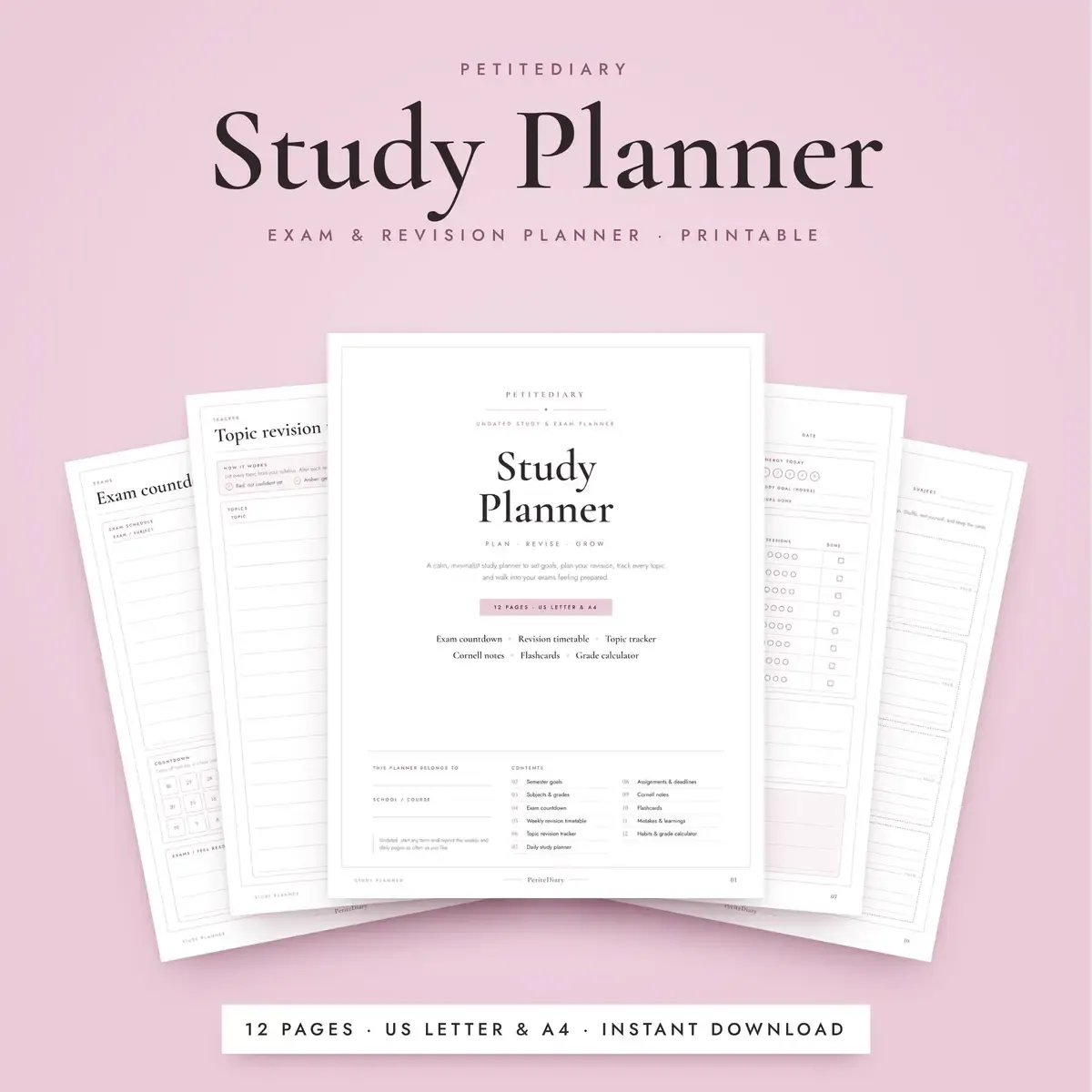 Study Planner for Students