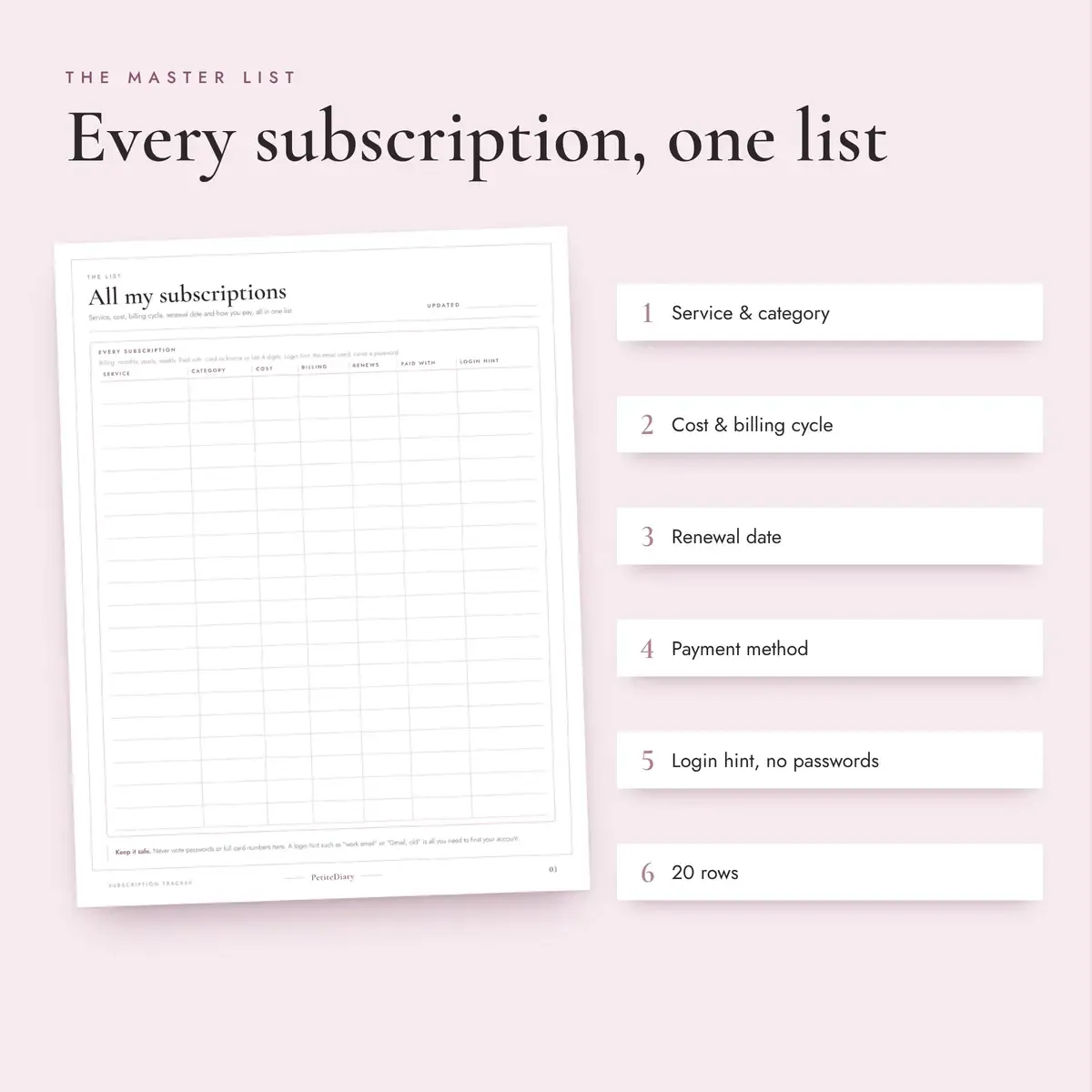 Subscription Tracker, image 3