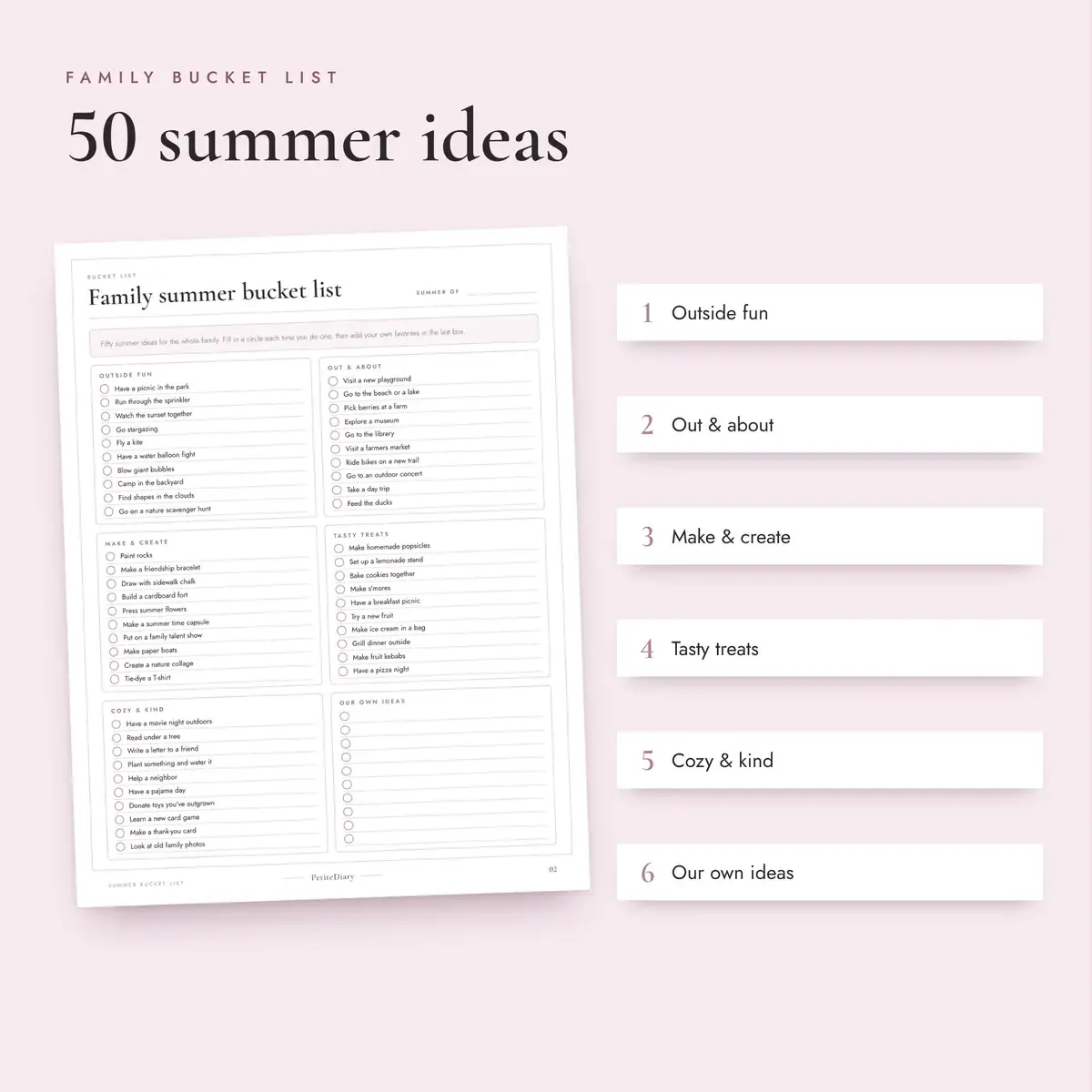 Summer Bucket List for Kids, image 3