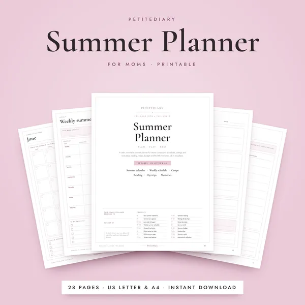 Summer Planner for Moms