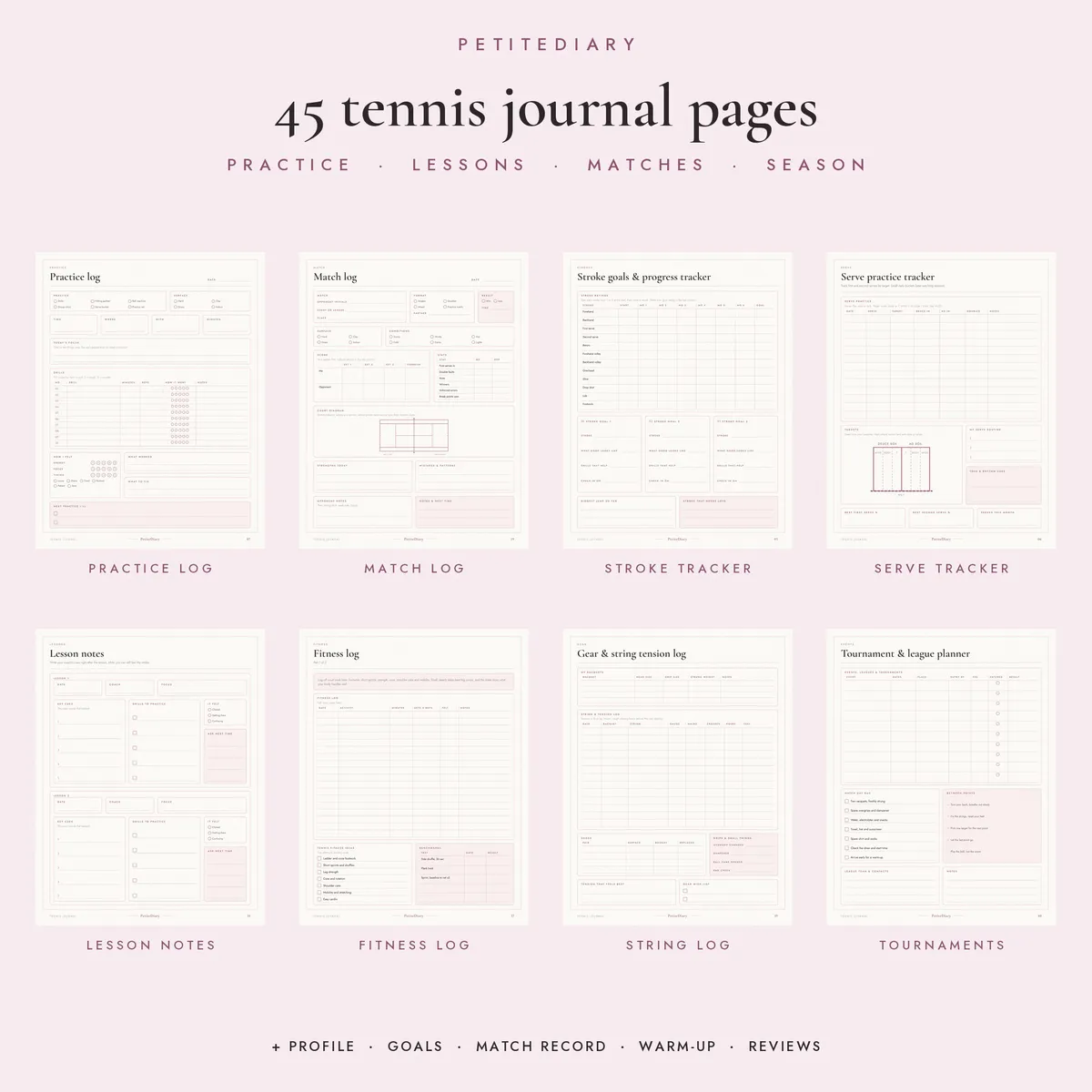 Tennis Journal, image 2