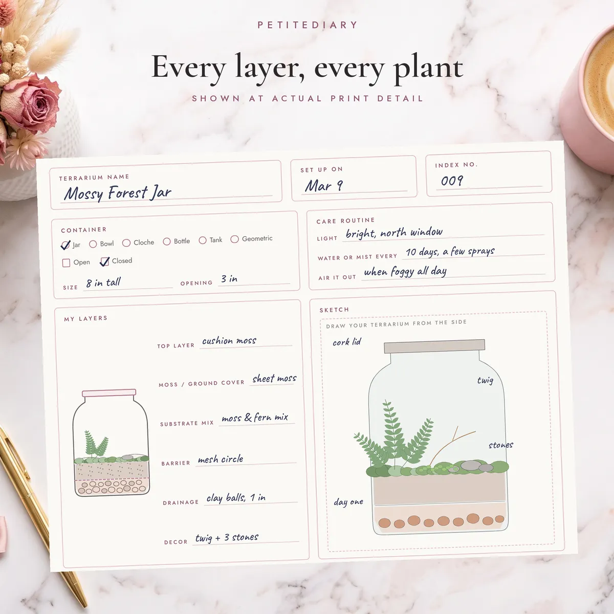 Terrarium & Succulent Journal, image 4