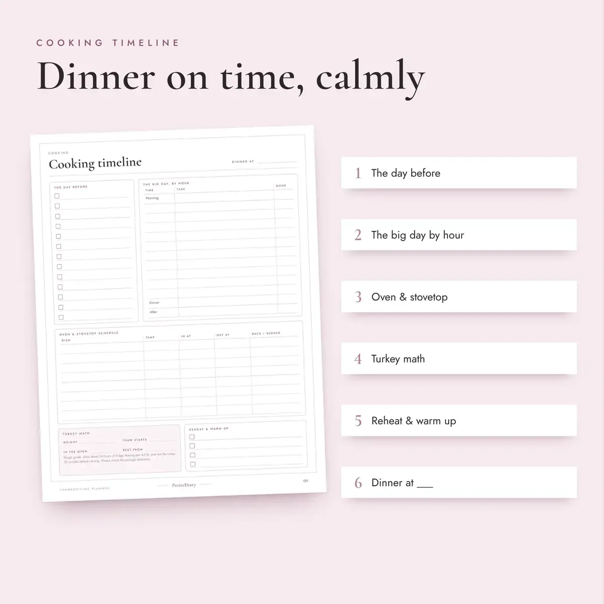 Thanksgiving Planner, image 3