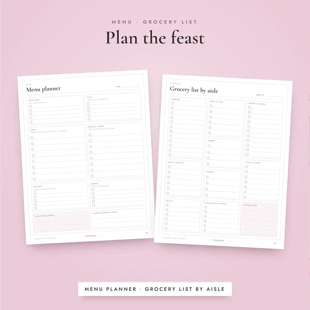 Thanksgiving Planner, image 4